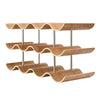 Wavy Wine Bottle Holder Stand - Mega Cart