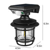 Energy-Saving Wall Mounted Solar Lamp - Mega Cart