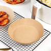 Air Fryer Non-Stick Disposable Cooking Paper Liners - 50 Pack - Mega Cart