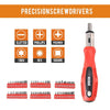 All-in-One 100-Piece Magnetic Screwdriver and Bit Set - Mega Cart