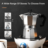 Aluminum Espresso Coffee Maker - Mega Cart