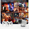 Android 1080p Projector with Built-in Retro Game Console - Mega Cart