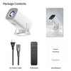 Android 1080p Projector with Built-in Retro Game Console - Mega Cart