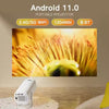 Android 1080p Projector with Built-in Retro Game Console - Mega Cart