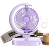 Adjustable Arc Desk Fan with Efficient Cooling - Mega Cart