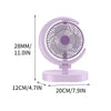 Adjustable Arc Desk Fan with Efficient Cooling - Mega Cart