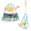 2 in 1 Baby Fitness Chair with Walker & Bounce Function - Mega Cart