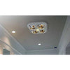 Bathroom Infrared Heating Lamp 4 Bulb With Base - Instant Warmth & Durability - Mega Cart