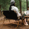 Double Seater Folding Chair for Camping & Outdoors - Mega Cart