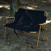 Double Seater Folding Chair for Camping & Outdoors - Mega Cart