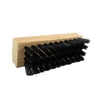 Black Eco-Friendly Wooden Shoe Brush with Soft Bristles for Gentle Cleaning - Mega Cart