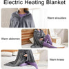 Soft Fleece USB Heated Blanket – Wearable Design - Mega Cart