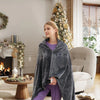 Soft Fleece USB Heated Blanket – Wearable Design - Mega Cart