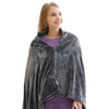Soft Fleece USB Heated Blanket – Wearable Design - Mega Cart