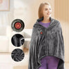 Soft Fleece USB Heated Blanket – Wearable Design - Mega Cart