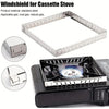 Dual-Function Cassette Furnace – Portable Gas Cooker