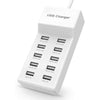 50W 10-Port USB Charging Station - Mega Cart