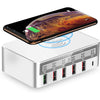 Wireless & USB Multi-Device Charging Station - Mega Cart