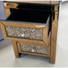 PrimeNest - Alya Mirrored 3 Drawer Pedestal - Mega Cart