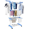 Space-Saving Foldable 3-Tier Drying Rack - Mega Cart