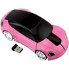 Wireless Mouse Sports Car Design - Mega Cart