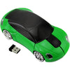 Wireless Mouse Sports Car Design - Mega Cart