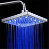 Colour-Changing LED Shower Head - Temperature Sensitive, No Batteries - Mega Cart