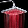 Colour-Changing LED Shower Head - Temperature Sensitive, No Batteries - Mega Cart