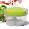 Compact Easy Spin Food Chopper - Slice, Mince, Blend Effortlessly - Mega Cart