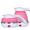 Compact Foldable Travel Electric Kettle - Dual Voltage, 600ml - Mega Cart