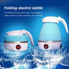 Compact Foldable Travel Electric Kettle - Dual Voltage, 600ml - Mega Cart