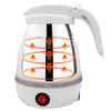 Compact Foldable Travel Electric Kettle - Dual Voltage, 600ml - Mega Cart