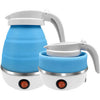 Compact Foldable Travel Electric Kettle - Dual Voltage, 600ml - Mega Cart