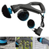 Cordless Rechargeable Outdoor Scrubber with 4 Brush Pads - Mega Cart