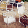 Crystal Clear Spice Storage Box with 4 Detachable Containers - Mega Cart