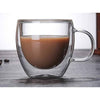 Double Wall Glass Mug – Hot & Cold Drink Tumbler - Mega Cart