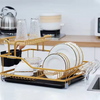 Dish Drying Rack With Removable Tray - Mega Cart