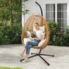 PrimeNest - Outdoor Hanging Egg Chair with Cushions - Mega Cart
