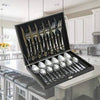 Elegant 24 Piece Stainless Steel Cutlery Set in Gift Box - Mega Cart