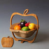 Expandable Bamboo Fruit Basket – Artistic & Practical Kitchen Decor - Mega Cart