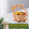 Expandable Bamboo Fruit Basket – Artistic & Practical Kitchen Decor - Mega Cart
