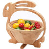 Expandable Bamboo Fruit Basket – Artistic & Practical Kitchen Decor - Mega Cart