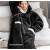 Extra Long Ultra-Soft Huggle Hoodie Blanket with Hood - Mega Cart