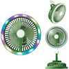 2-in-1 Fan and LED Light for Home or Travel - Mega Cart