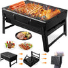 Foldable Barbecue Charcoal Grill - Mega Cart