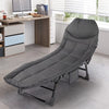 Foldable Camping Bed with Pillow - Mega Cart