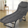 Foldable Camping Bed with Pillow - Mega Cart