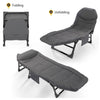 Foldable Camping Bed with Pillow - Mega Cart