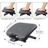 Under Desk Foot Rest with Textured Massage Surface - Mega Cart