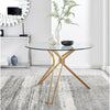 PrimeNest Vector Glass Table - Mega Cart